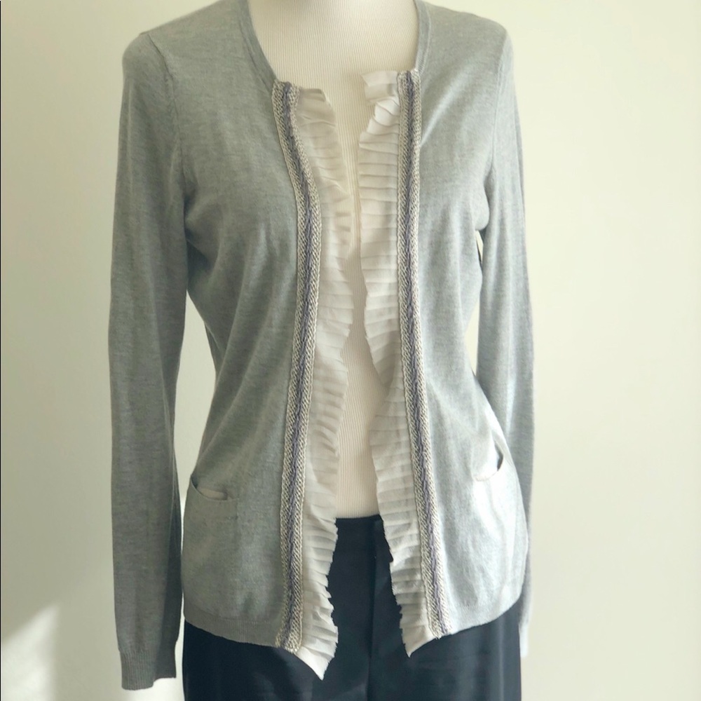 BR holiday cardigan